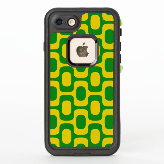 Ipanema Sidewalk Pattern, Beach Pattern, Brazil LifeProof iPhone Case (Back)