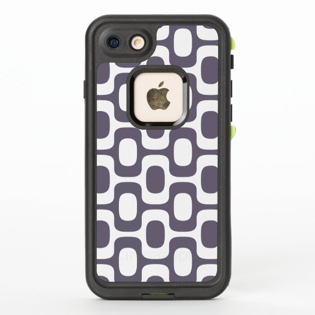 Ipanema Sidewalk Pattern, Beach Pattern, Brazil LifeProof iPhone Case (Back)