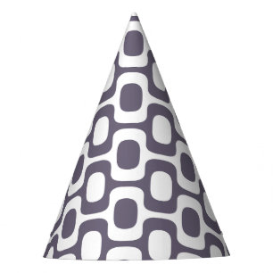 Ipanema Sidewalk Pattern, Beach Pattern, Brazil Party Hat