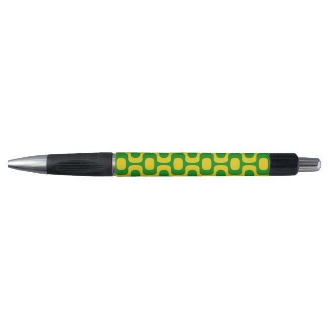 Ipanema Sidewalk Pattern, Beach Pattern, Brazil Pen (Front)