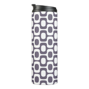 Ipanema Sidewalk Pattern, Beach Pattern, Brazil Thermal Tumbler