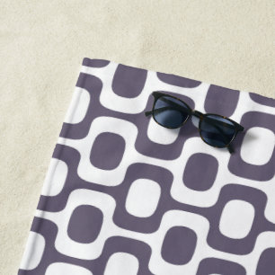 Ipanema Sidewalk Pattern, Beach Pattern, Brazil Towel