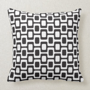 Ipanema sidewalk Rio De Janeiro Brazil Throw Pillow