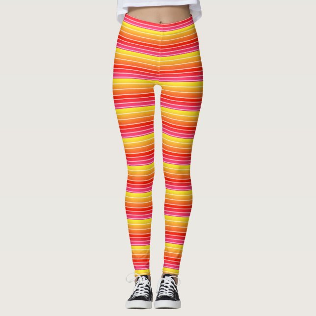 Ipanema Stripes Leggings (Front)
