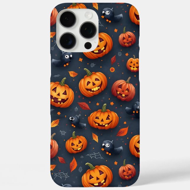 iPhone16 Pro Max Coque à thème Halloween (Verso)