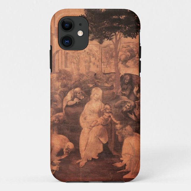 iPhone5 case Leonardo da Vinci Adorazione dei Magi (Back)