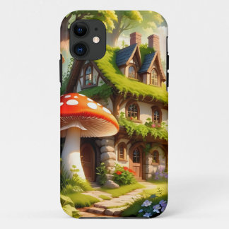 iPhone 11 champignons Coque thème