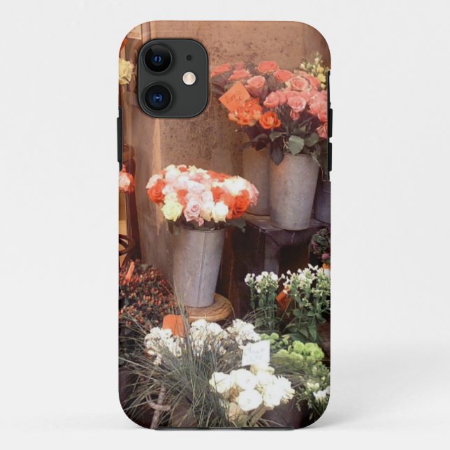 iPhone 11 Coque Fleurs français iPhone5 (Dos)
