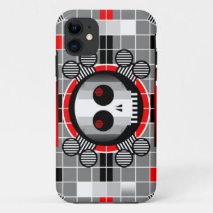 iPhone 11 Coque robuste de l'iPhone TV crâne