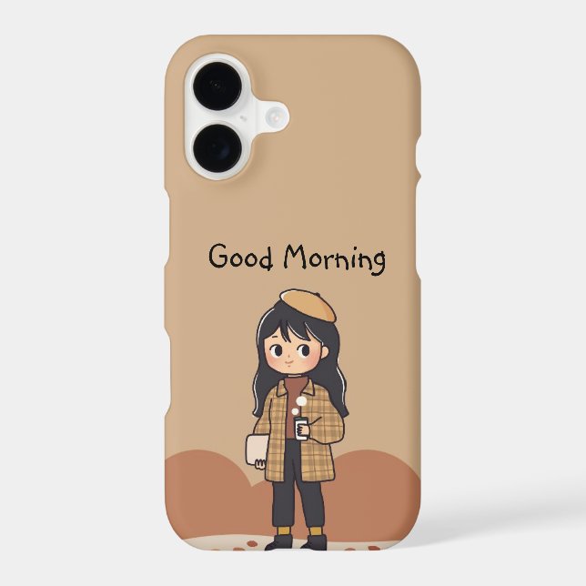 iphone 11 cover brown (Back)