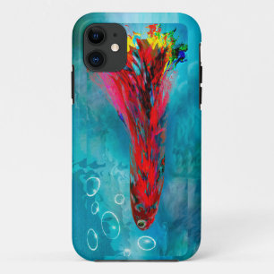 iPhone 11 Poisson Coque robuste