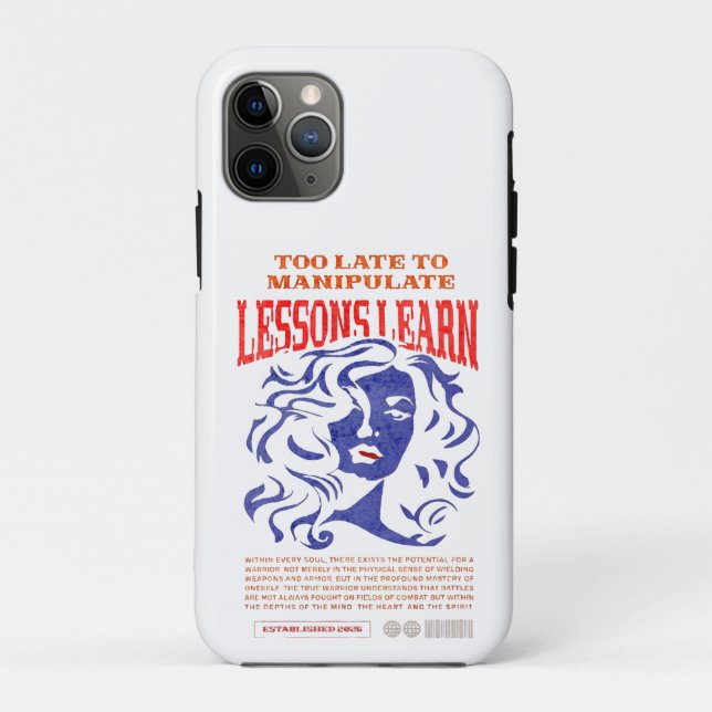 IPHONE 11 PRO MANIPULER LEÇONS APPRISES ÉTUI (Dos)
