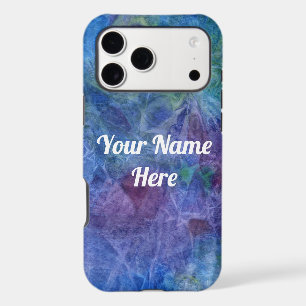 iPhone 11 Pro Max case abstract cosmos blue purple