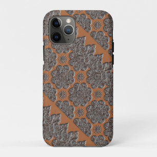 iPhone 11Pro Case with Embossed Brocade