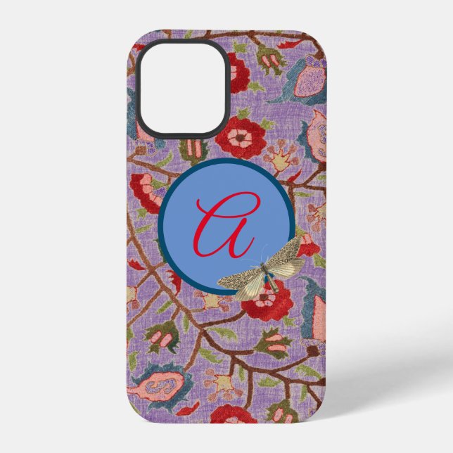 iPhone 12 CASE MATE William Morris CUSTOM INITIAL (Back)