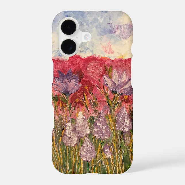 iPhone 12 Mini Floral Garden Phone Case (Back)