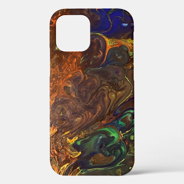 iPhone 12 Pro Artwork Case - Multi-Colour (Back)