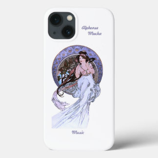 iPhone 13 case Alphonse Mucha Art Nouveau 