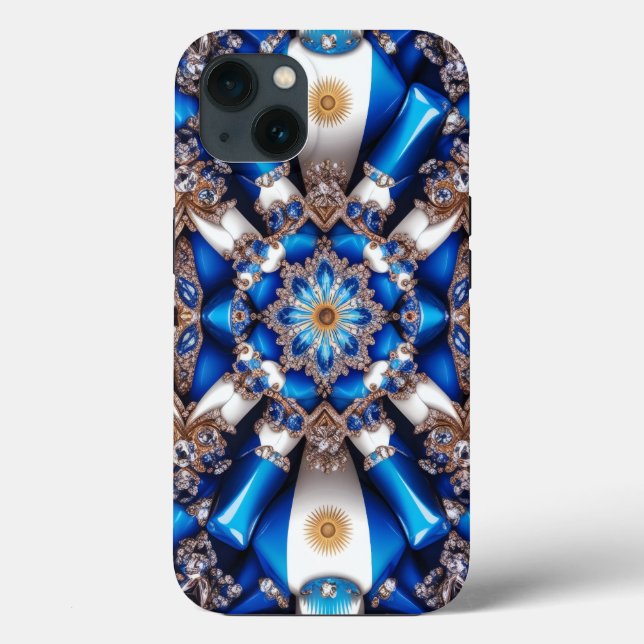 iPhone 13 Case-Mate with Argentinian Colours Case-Mate iPhone Case (Back)