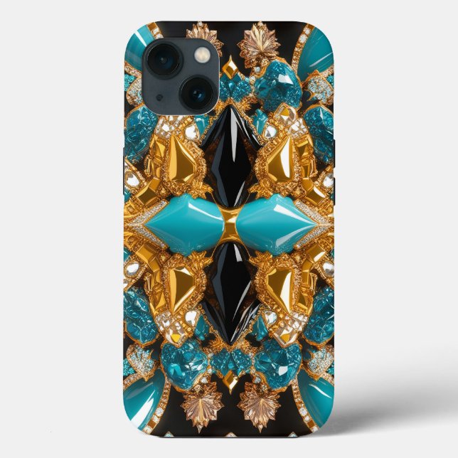 iPhone 13 Case-Mate with Bahamas Colours Case-Mate iPhone Case (Back)