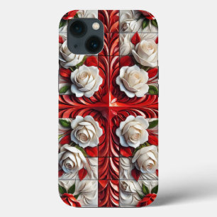 iPhone 13 Case-Mate with Roses Design iPhone 13 Case