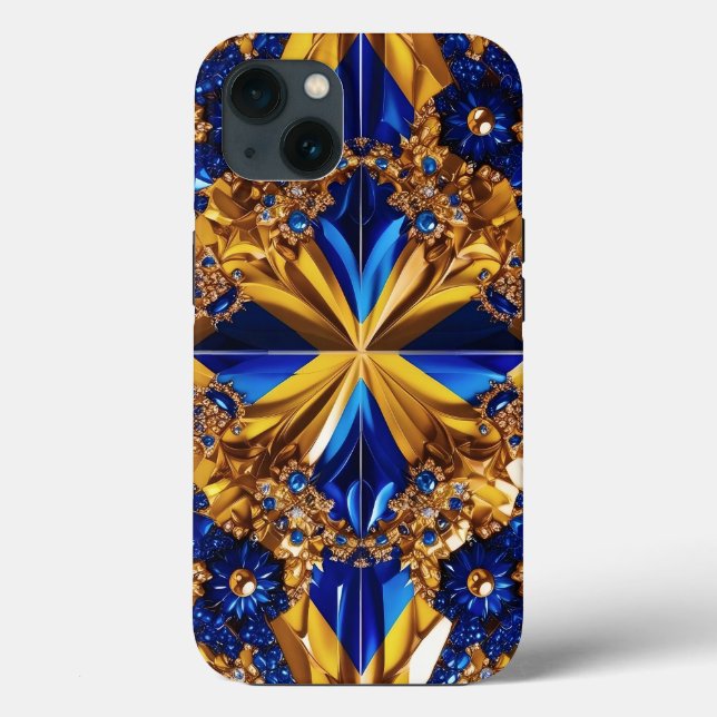 iPhone 13 Case-Mate with Sweden Colours Case (Back)