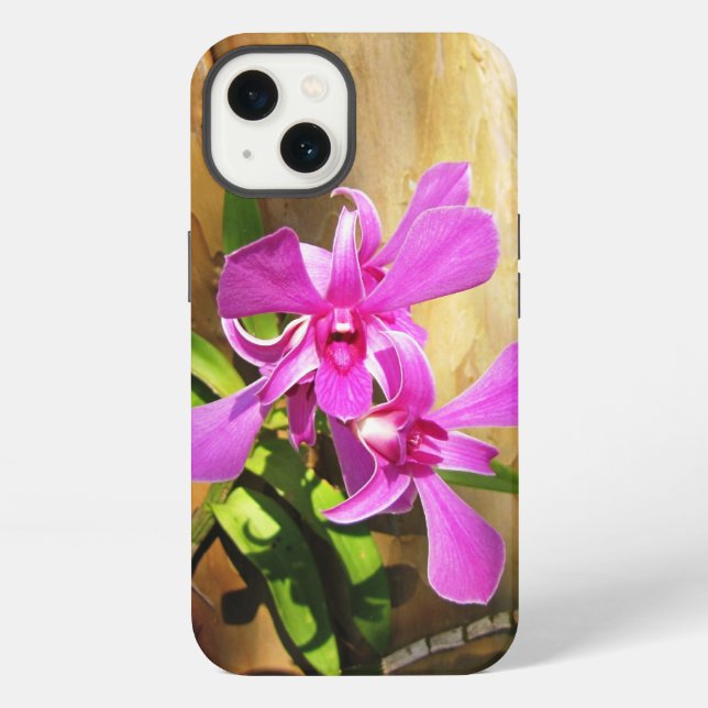 iPhone 13 Case Pink Orchids (Back)