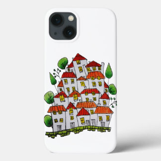 iPhone 13 coque (Doodle - dessiné à la main)