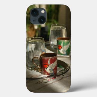 iPhone 13 Coque Peaceful Coffee Cup Image