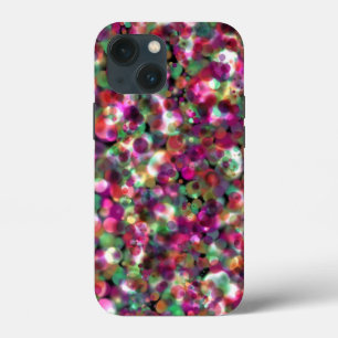 iPhone 13 Mini Case with Colourful Bubbles