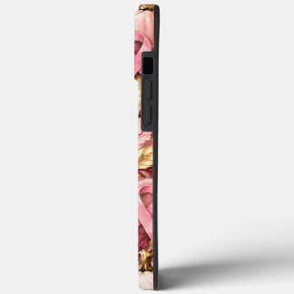 iPhone 13 Pro Max Pink Ribbons and Pumpkins Case