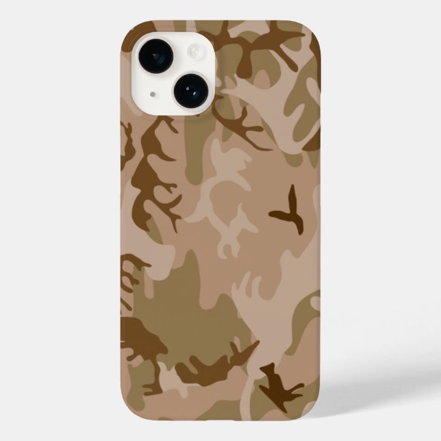 iPhone 14 Case-Desert Camo  Case-Mate iPhone Case (Back)