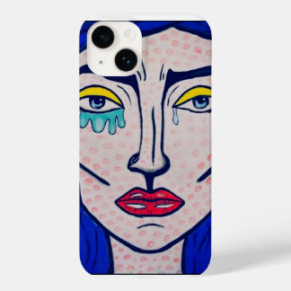 iPhone 14 Case Pop Art Women Painting 