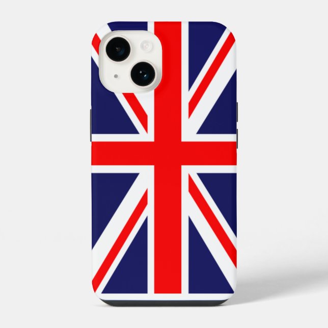 iPhone 14 Case-Union Jack Flag  Case (Back)