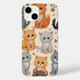  iPhone 14 Cases  Cute kitten pattern Phone Case