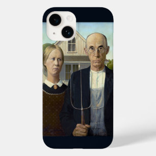 iPhone 14 Coque avec American Gothic Print