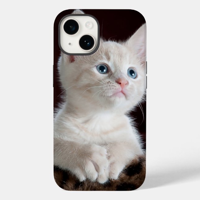 iphone 14 coque chat amour (Verso)