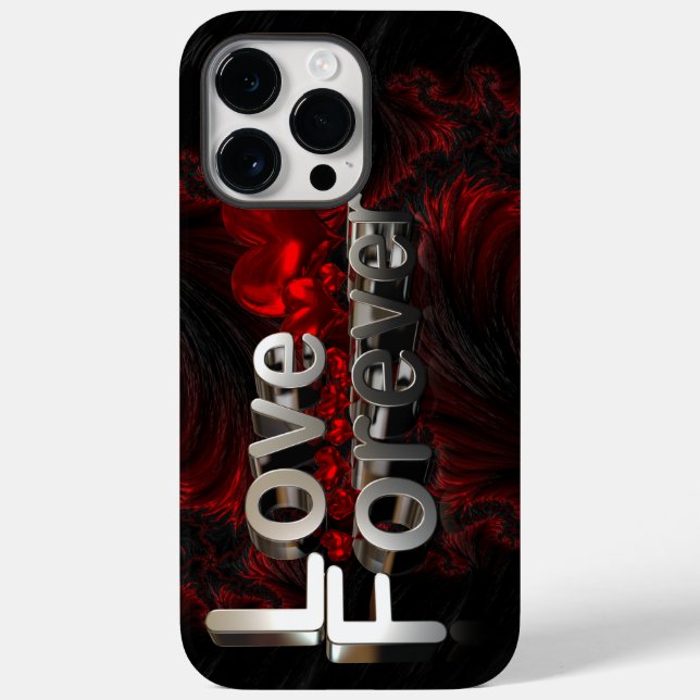iphone 14 coque max pro amour pour toujours (Verso)