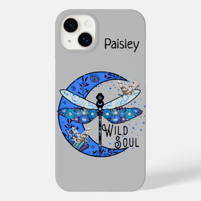 iPhone 14 Plus Coque avec libellules (Verso)