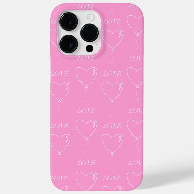 iPhone 14 Pro Max Coque avec style pour cette charmante Saint Valent (Verso)