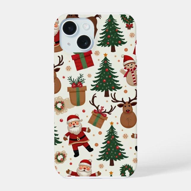 iPhone 14 Slim Fit Case, Glossy 15 Case (Back)