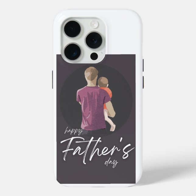 iphone 15 case father's day special  (Back)