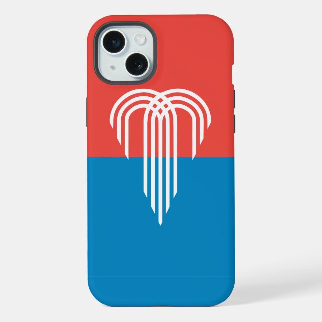 iPhone 15 Plus Case-Mate, Kansas City flag Case (Back)