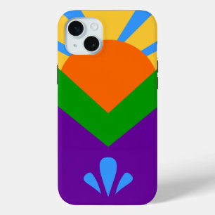 iPhone 15 Plus Case-Mate, Manitou Springs flag Mini Case