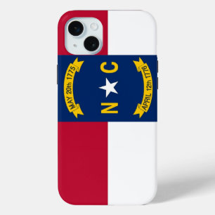 iPhone 15 Plus Case-Mate, North Carolina flag iPhone 15 Mini Case