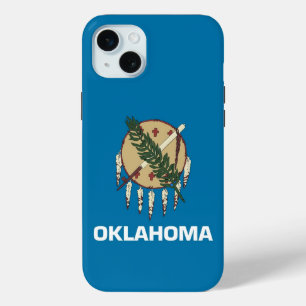 iPhone 15 Plus Case-Mate, Oklahoma flag Mini Case