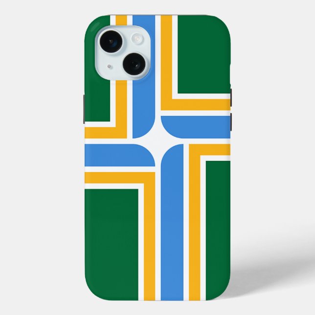 iPhone 15 Plus Case-Mate, Portland flag Case-Mate iPhone Case (Back)