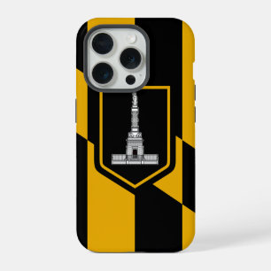 iPhone 15 Pro Case-Mate, Baltimore flag Case