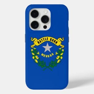 iPhone 15 Pro Case-Mate, Nevada flag Case