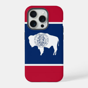 iPhone 15 Pro Case-Mate, Wyoming flag Case